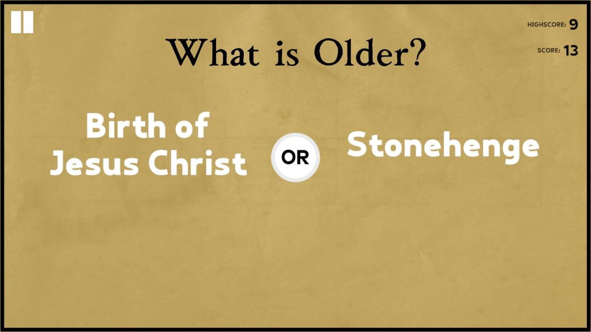 What is Older?