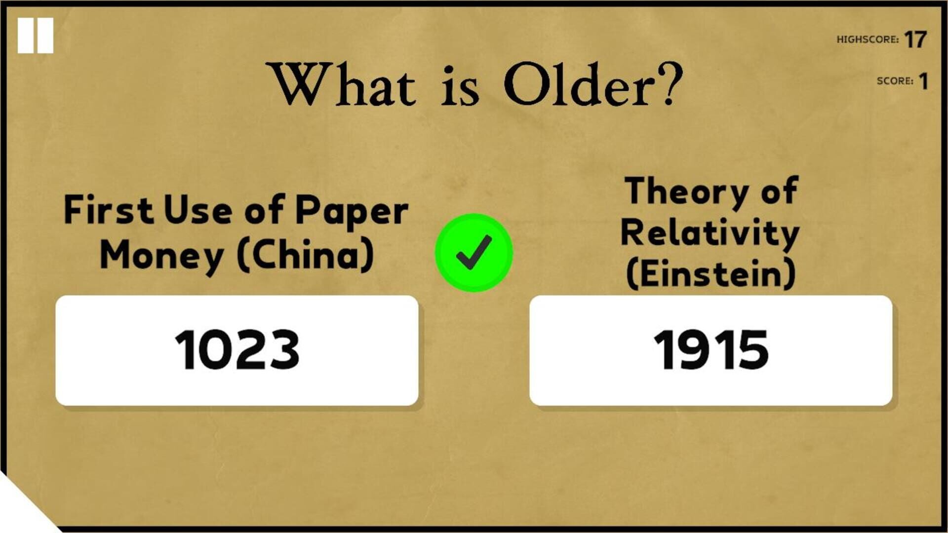 What is Older?