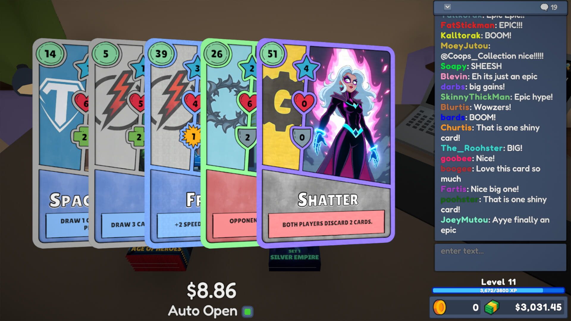 Card Collection Simulator - Capture 1