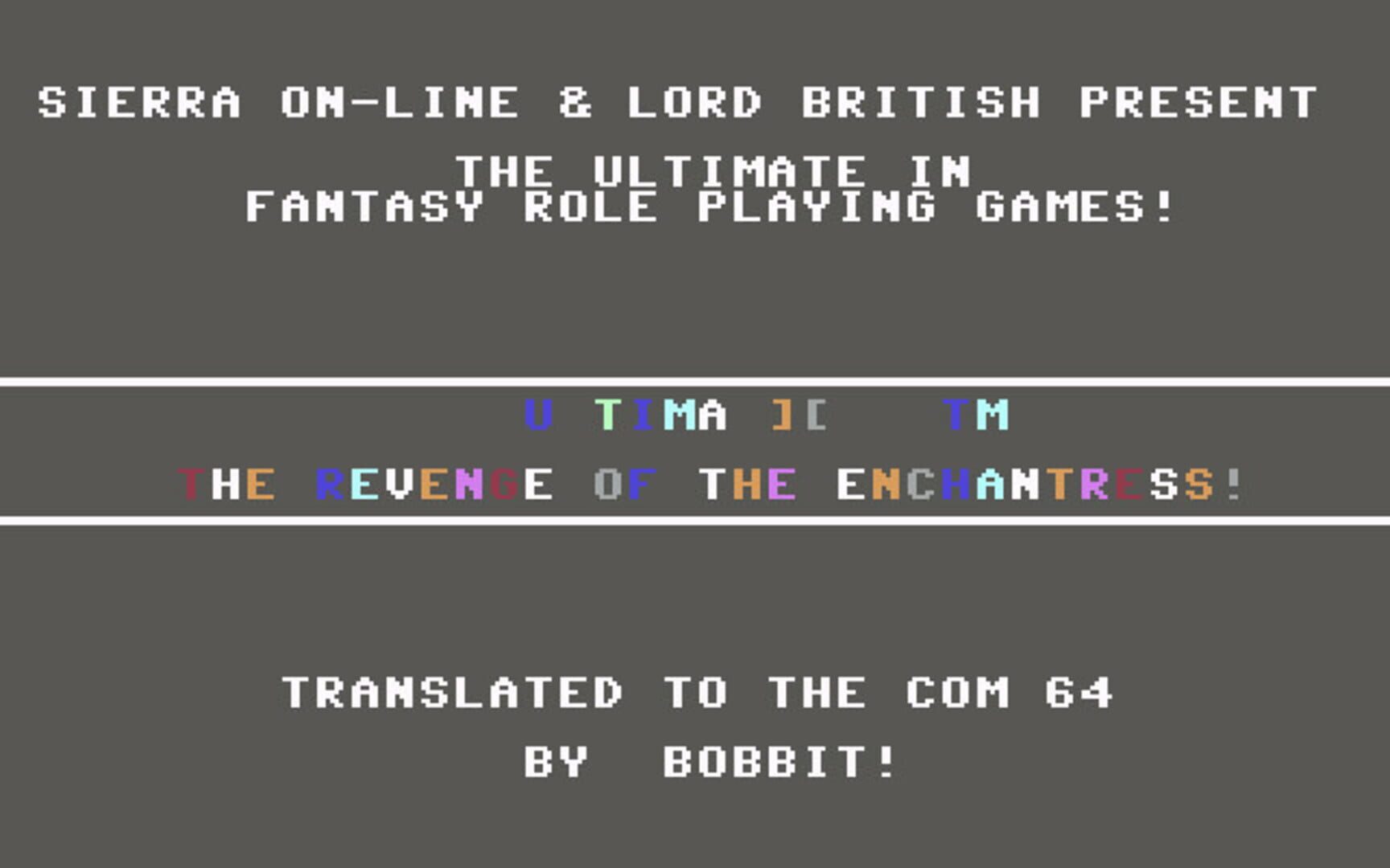 Ultima II: The Revenge of the Enchantress