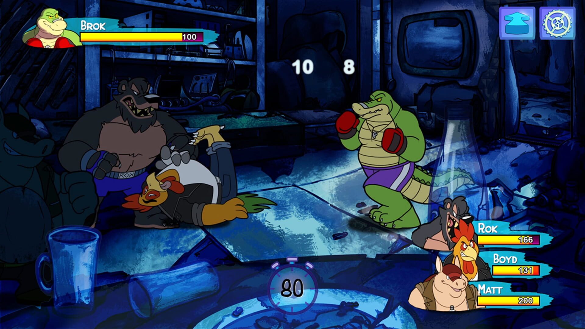 Brok the InvestiGator + The Brawl Bar screenshot