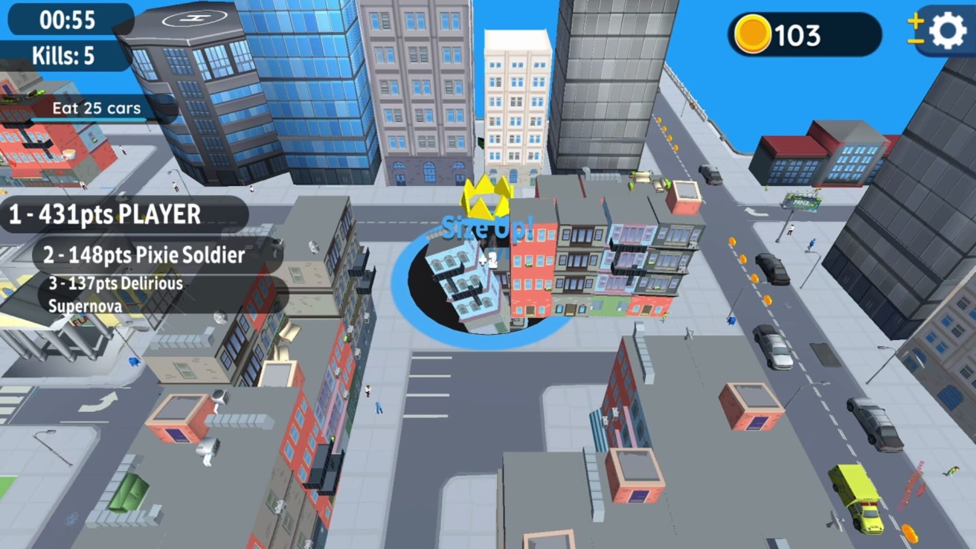 Hole io: Blossom Edition