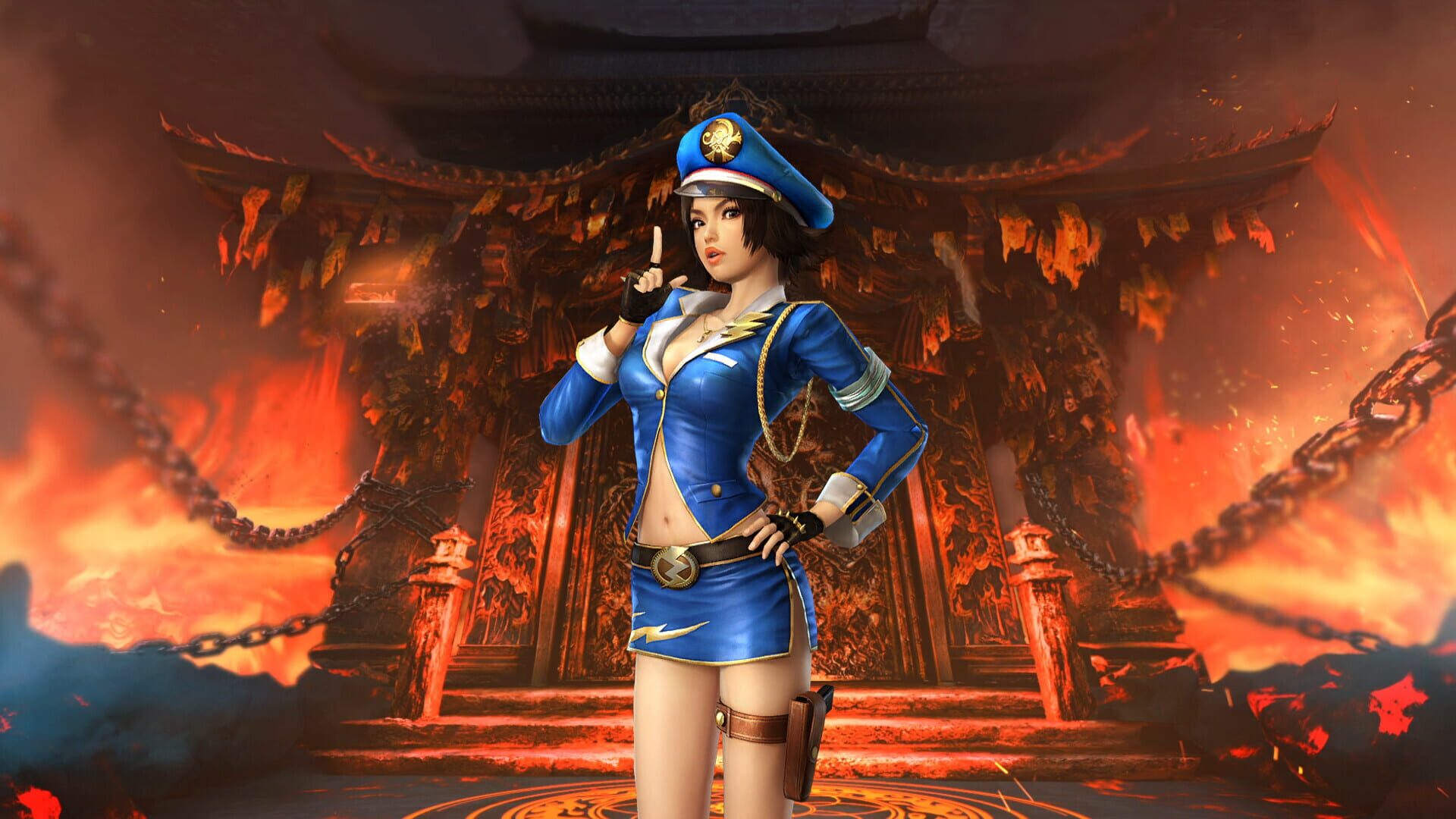 Warriors: Abyss - Samurai Warriors Western Japan Classic Costume Set