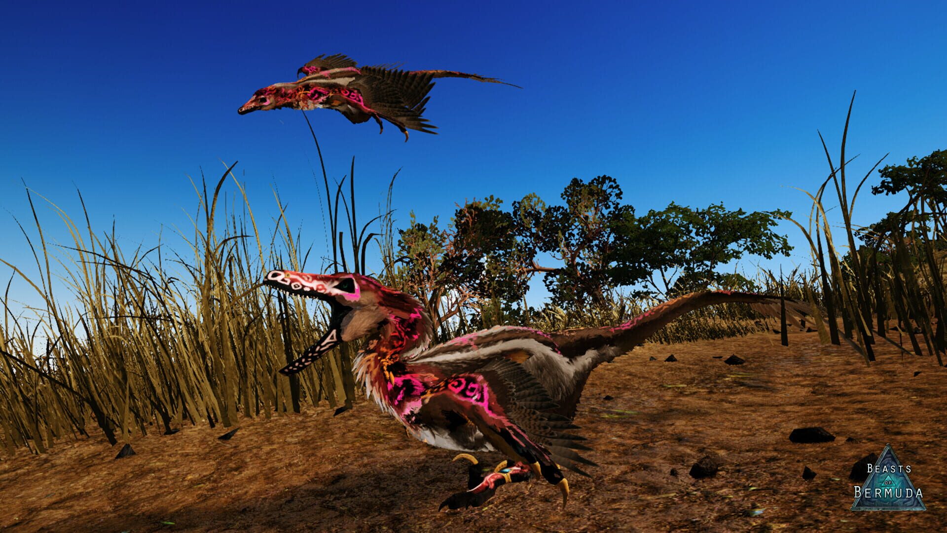 Beasts of Bermuda: Velociraptor Supporter Warpaint