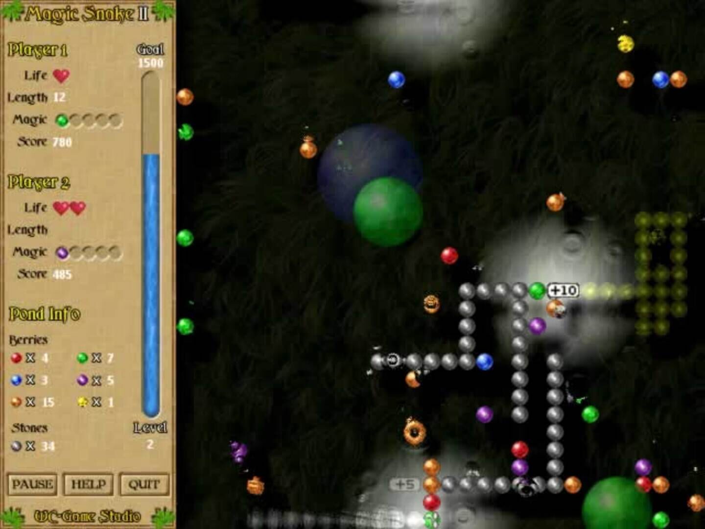 Magic Snake II - Screenshot