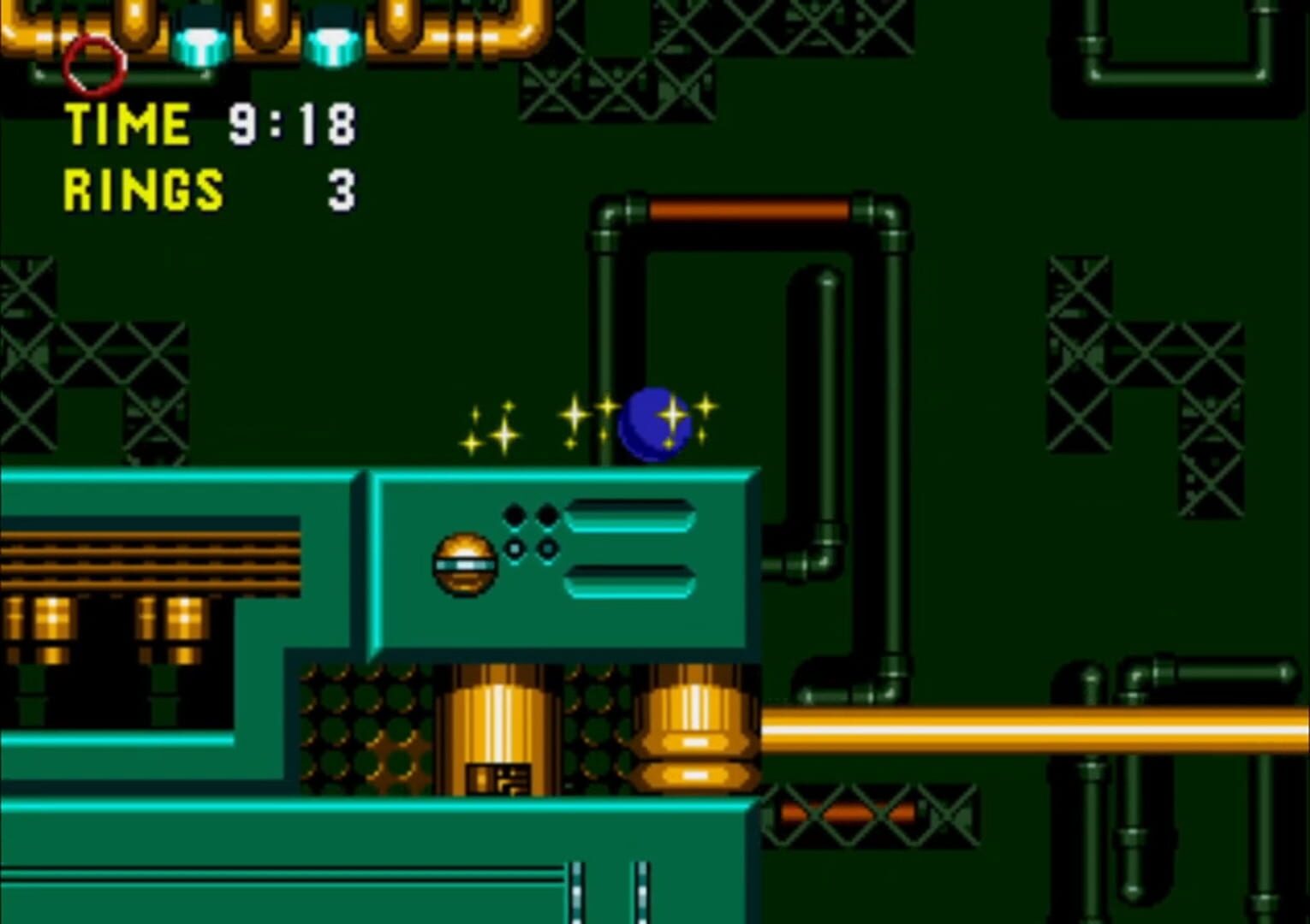 Sonic the Hedgehog in Giant Jungle