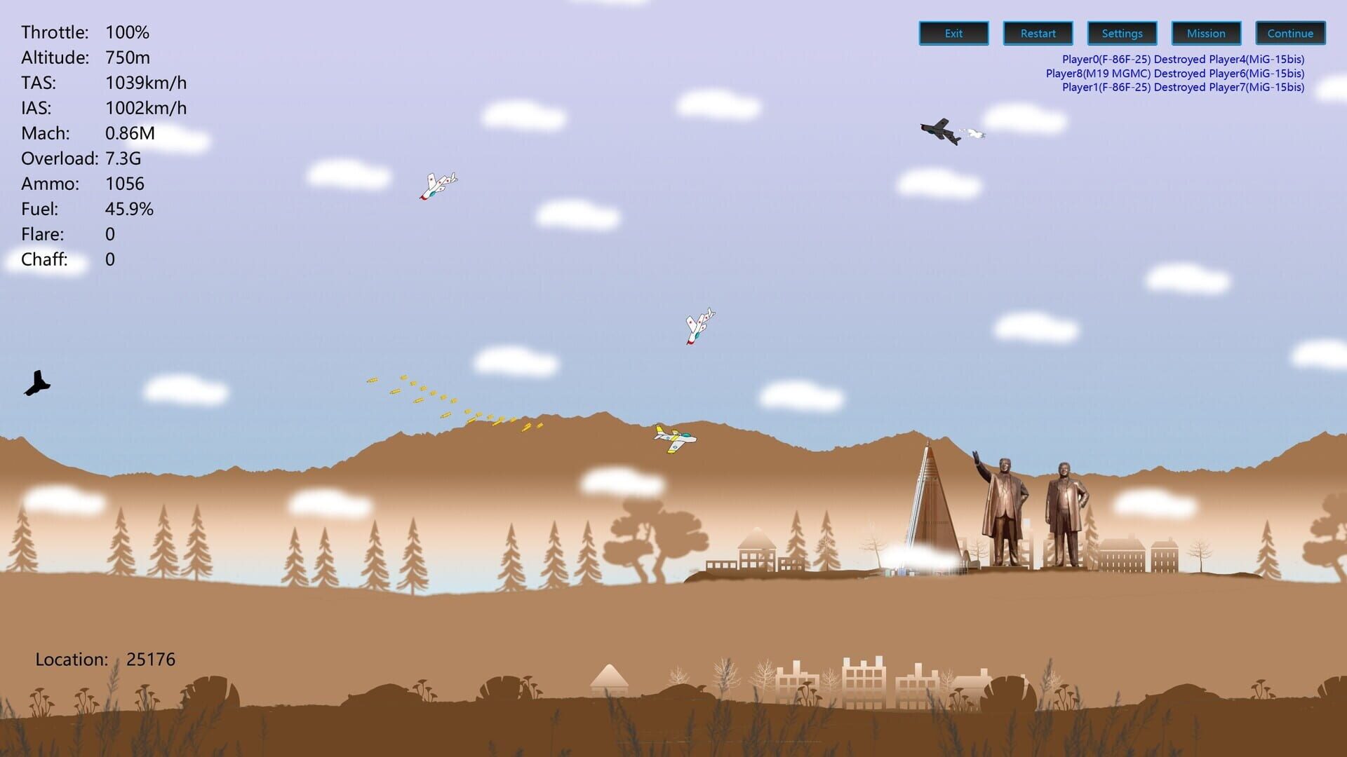 2D Dogfight - Screenshot
