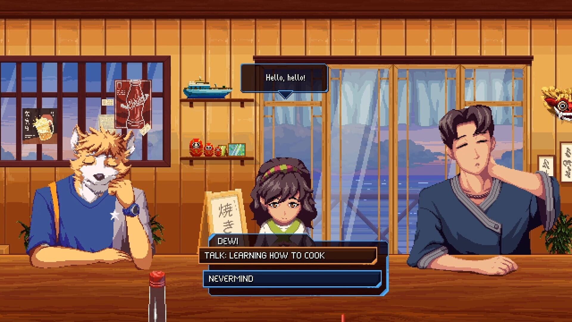 Afterglow Bytes: Reverie by the Shore - Screenshot
