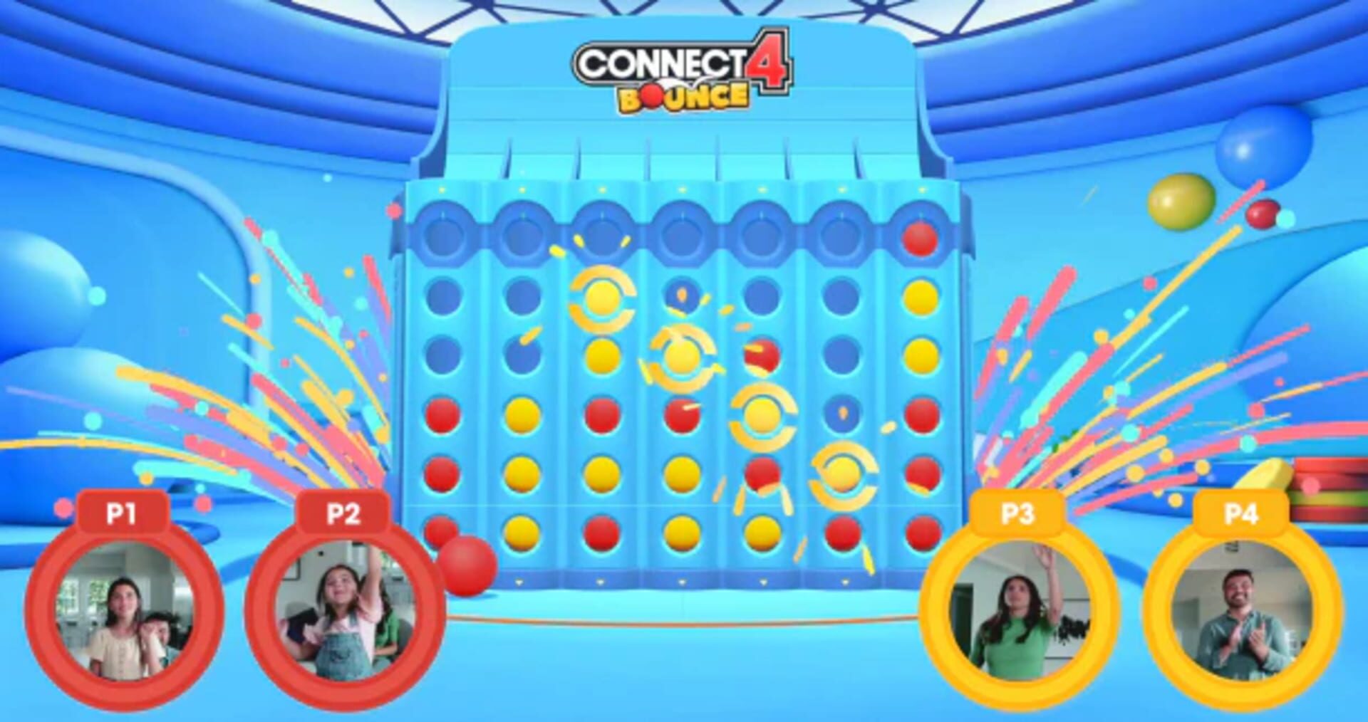 Connect 4 Bounce - Screenshot