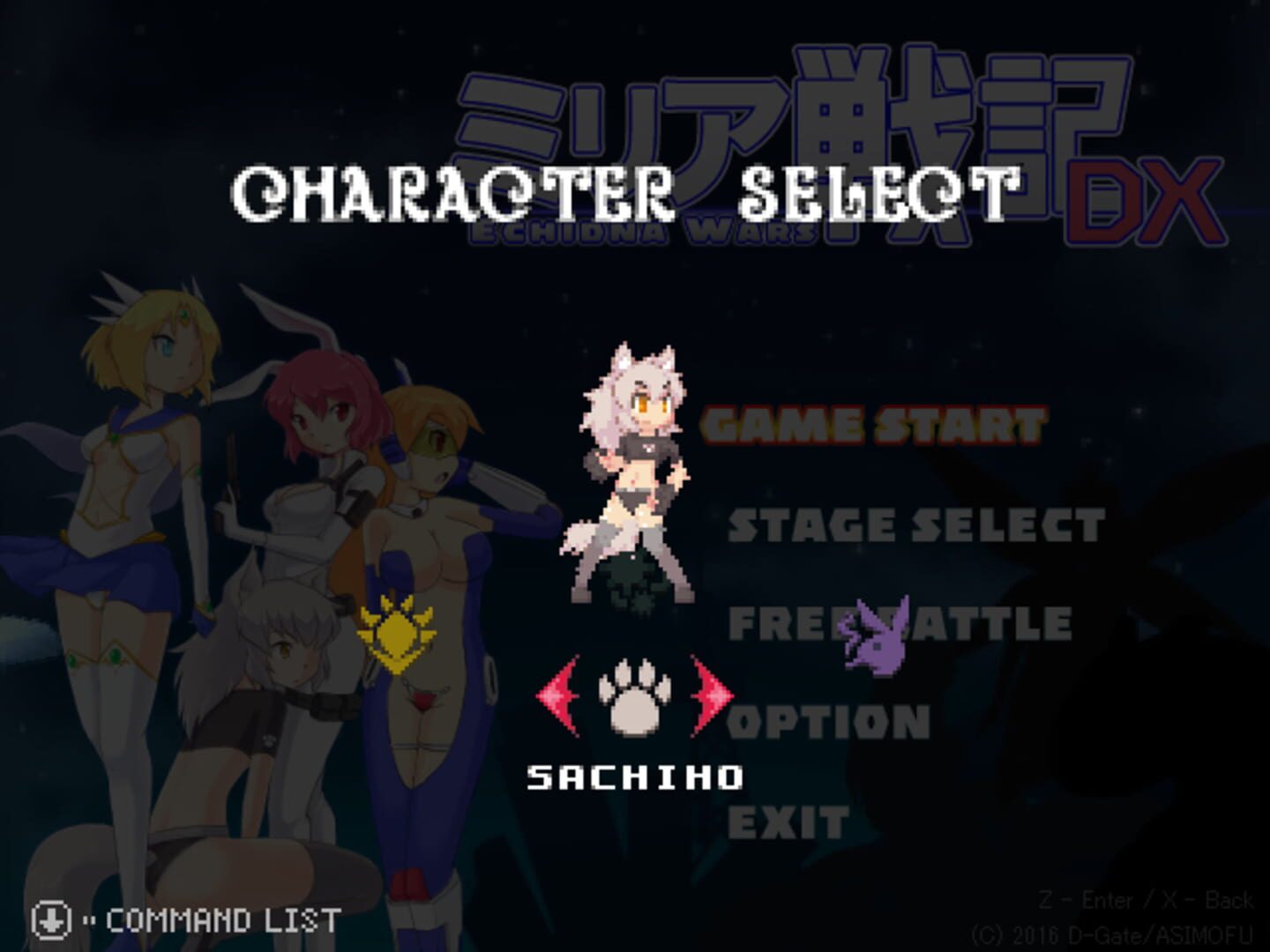 Echidna Wars DX