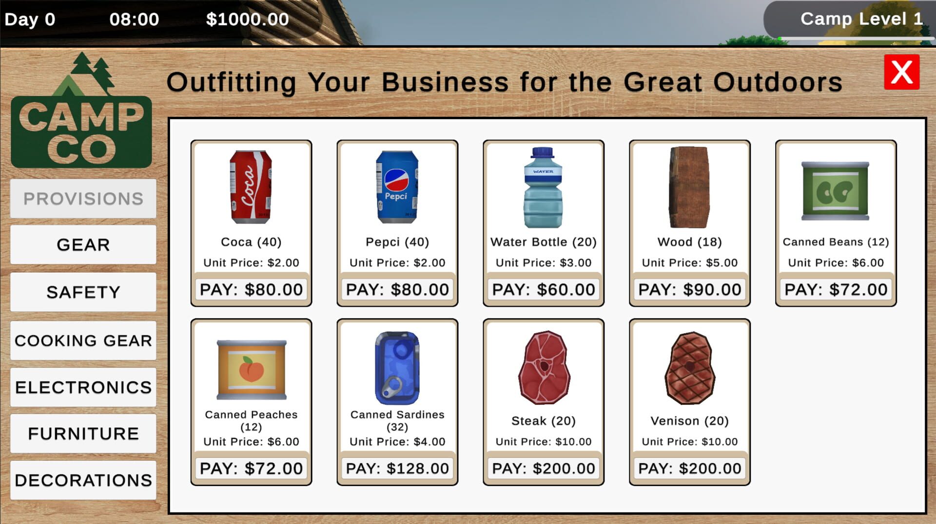 Campground Simulator