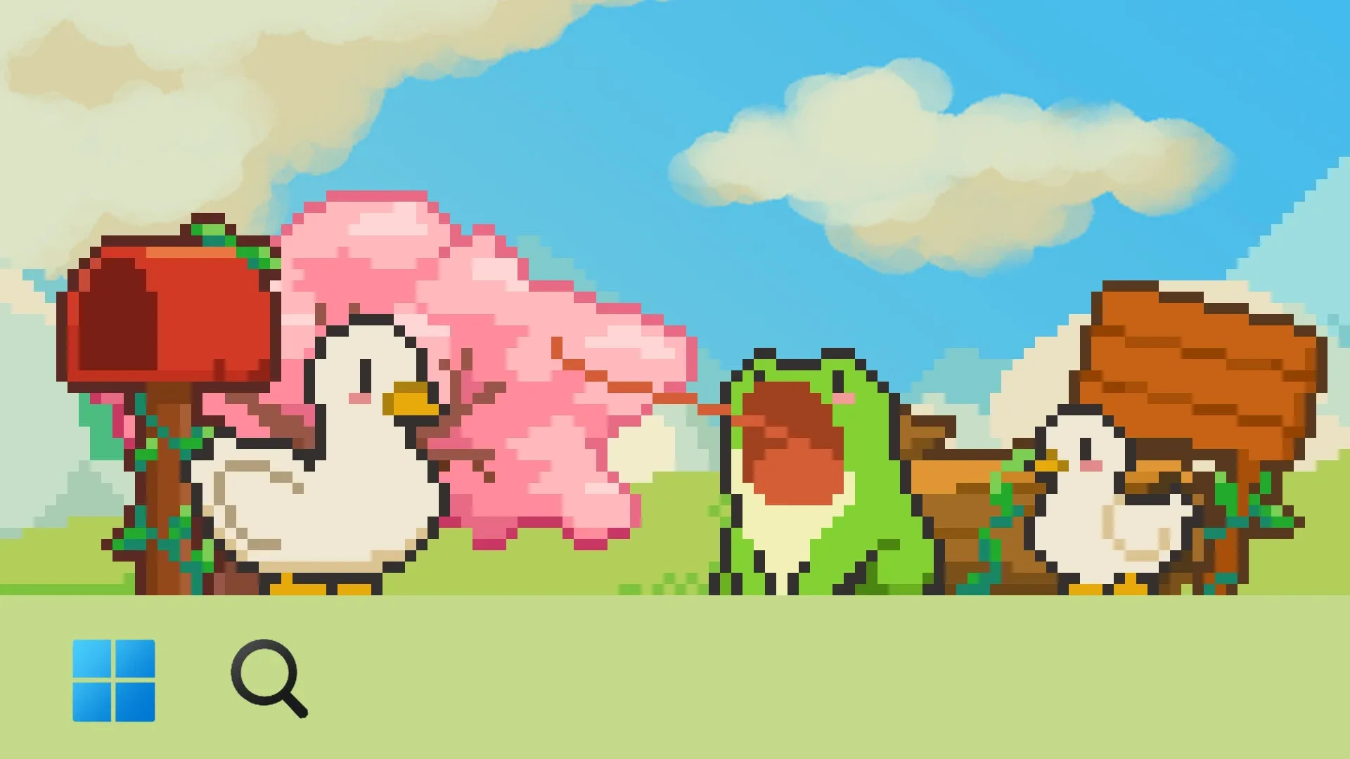 Tiny Pasture: Ribbitribbit and Quackquack
