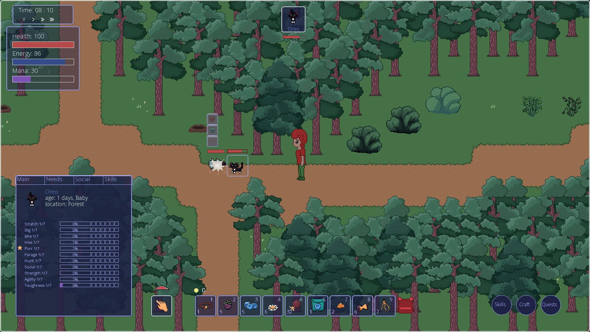 Forest Whiskers - Screenshot
