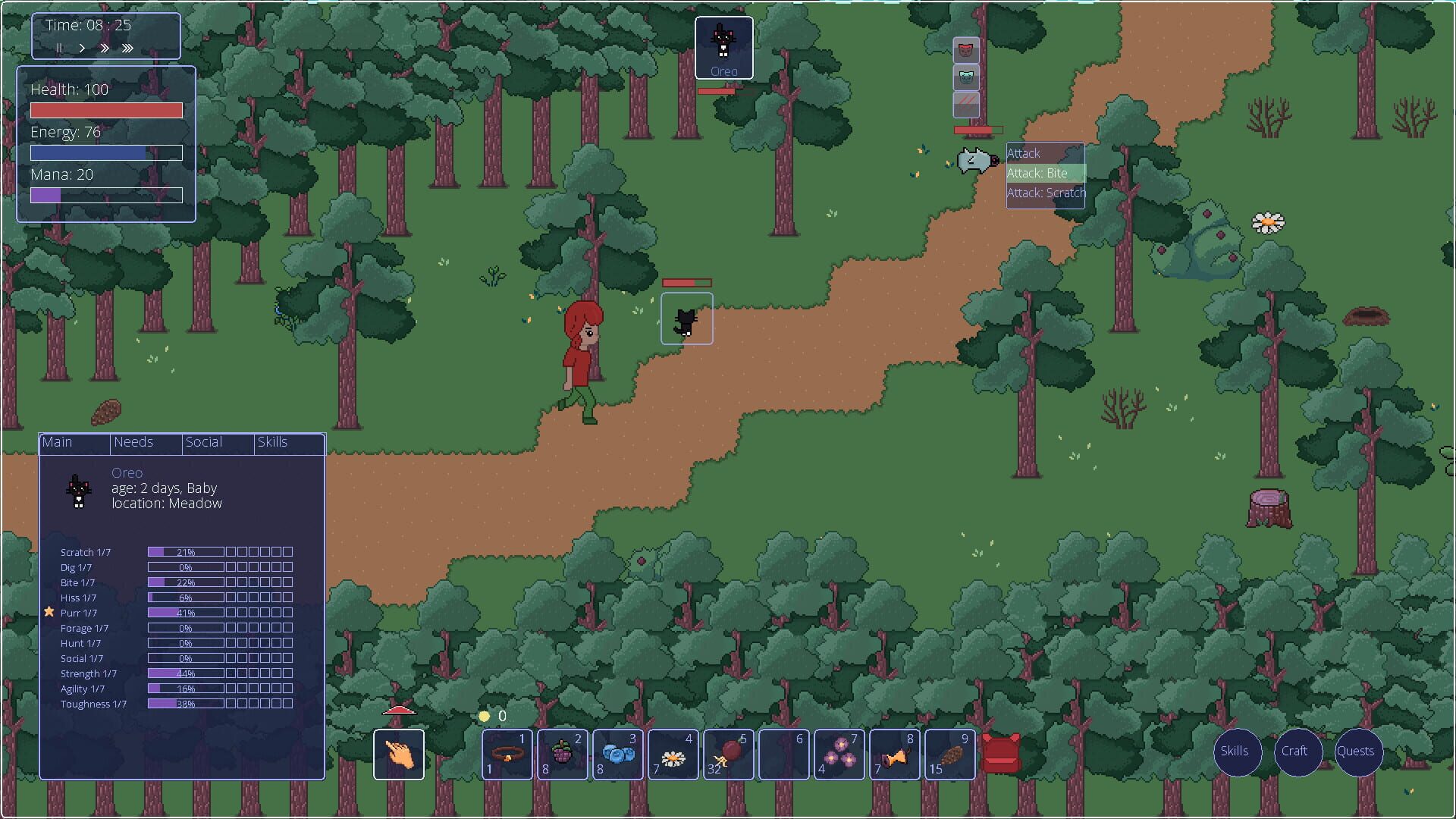 Forest Whiskers - Screenshot