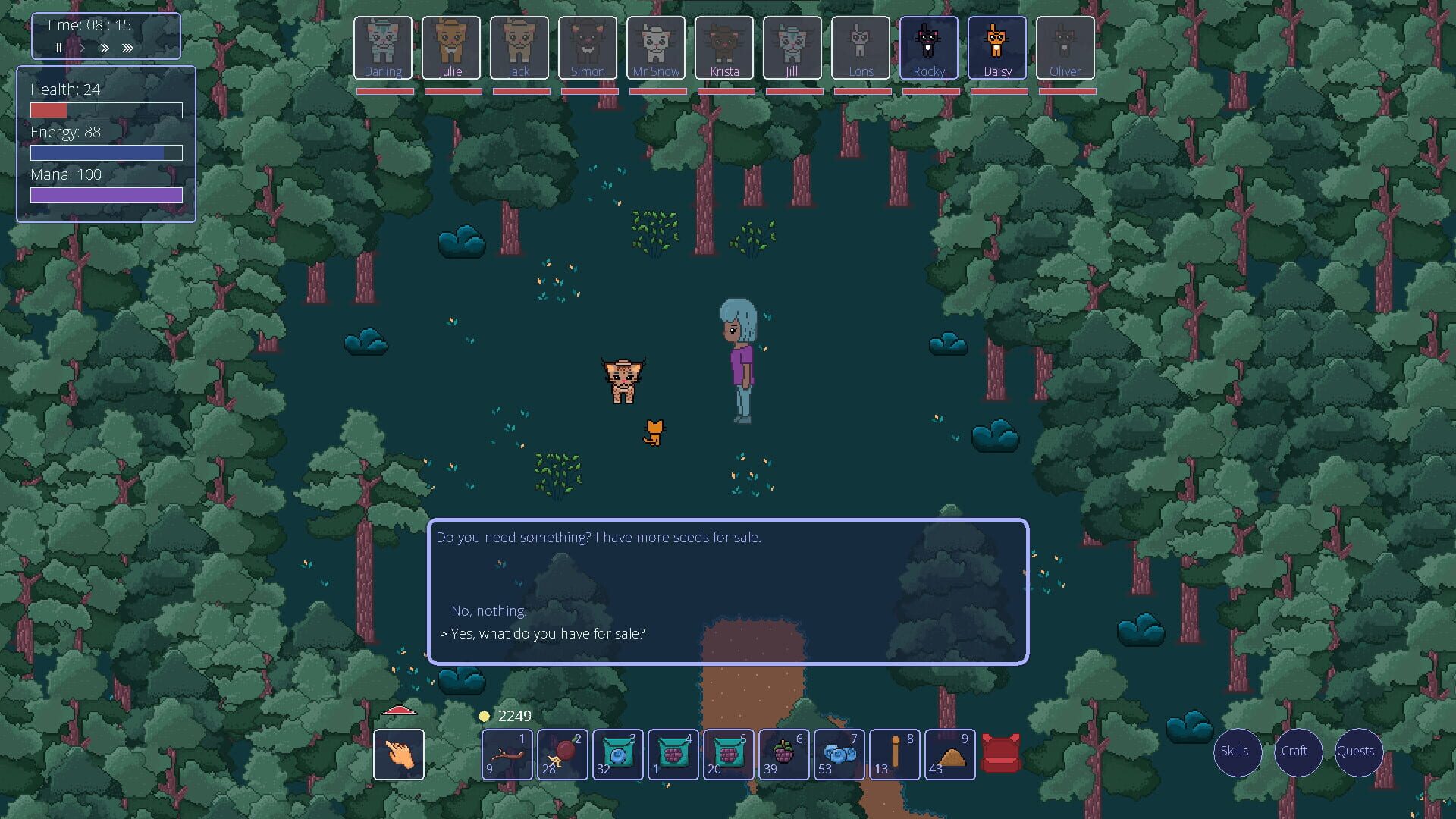 Forest Whiskers - Screenshot