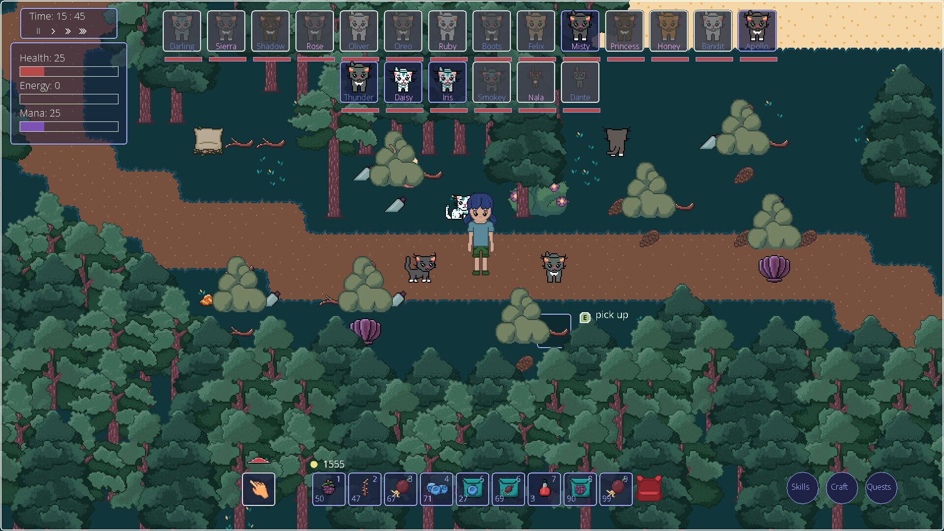 Forest Whiskers - Screenshot