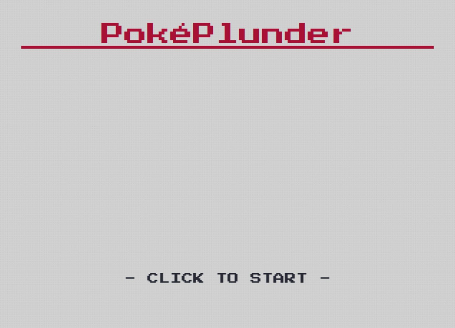 PokéPlunder - Screenshot