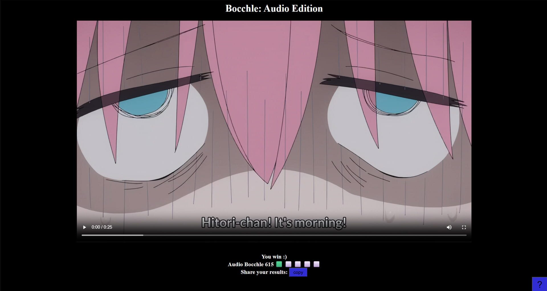 Bocchle: Audio Edition - Screenshot