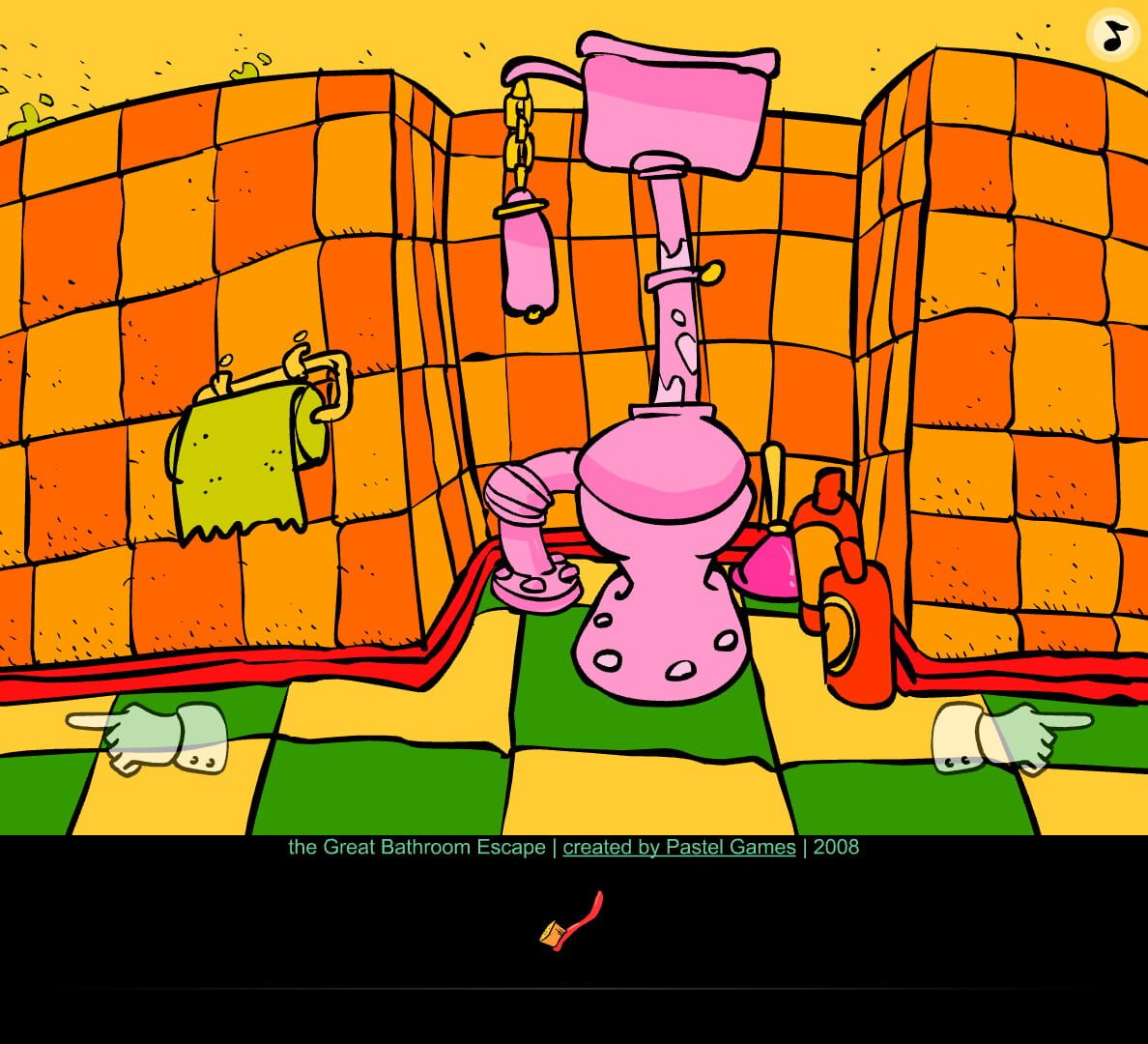 The Great Bathroom Escape - Screenshot