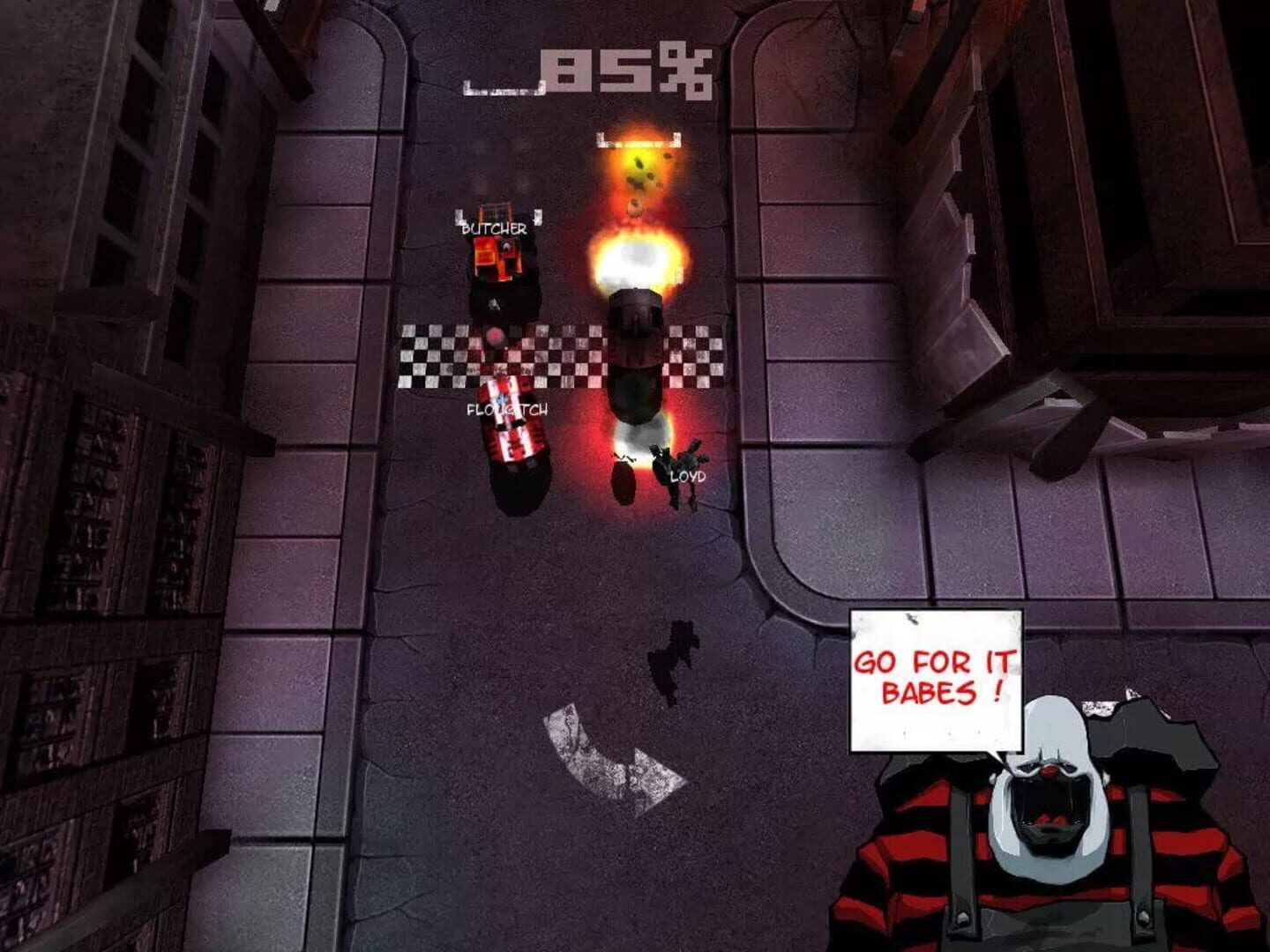 Fast Lane Carnage - Screenshot
