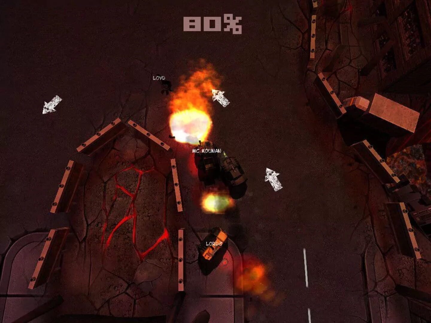 Fast Lane Carnage - Screenshot