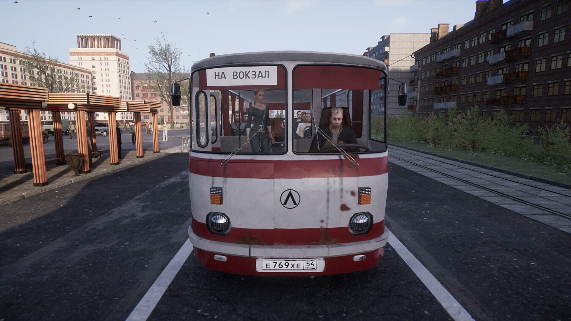 Red Passport: Ticket to Russia - Old Novosibirsk Bus