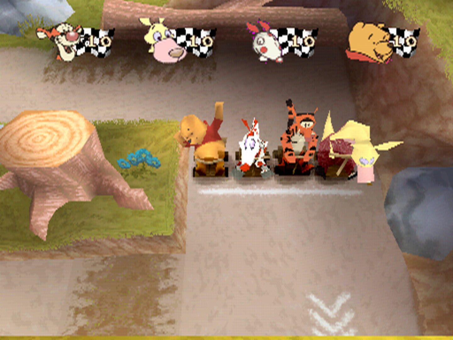 Pooh's Party Game: In Search of the Treasure - Screenshot