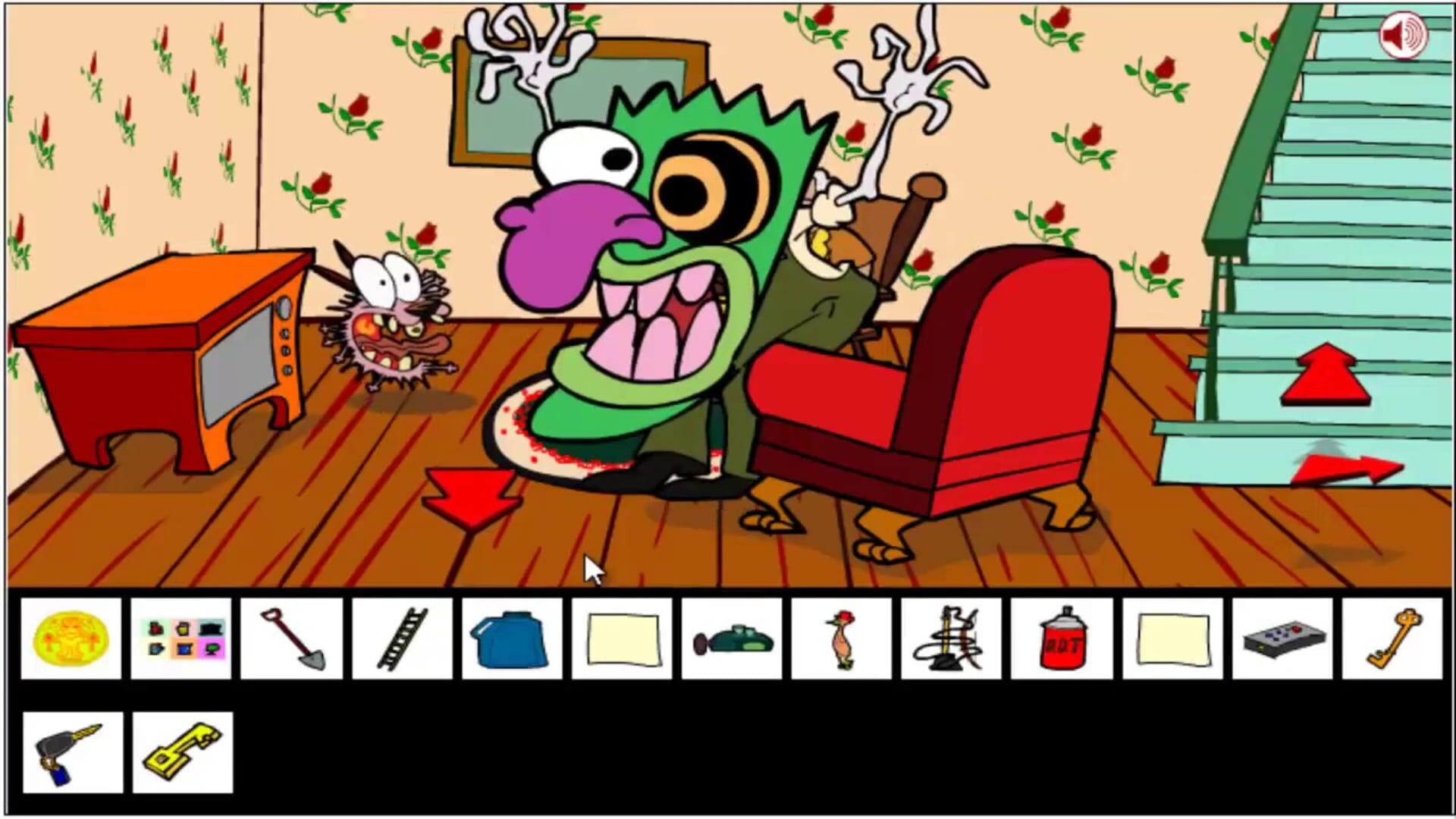 Courage Saw Game - Screenshot