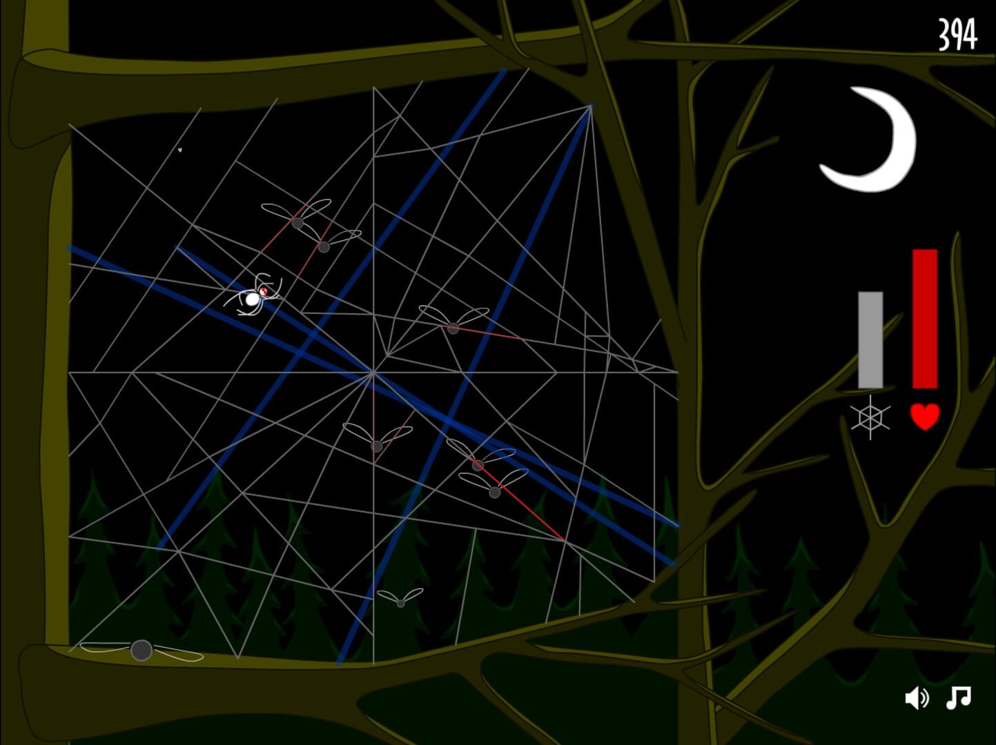 Arachnophilia - Screenshot