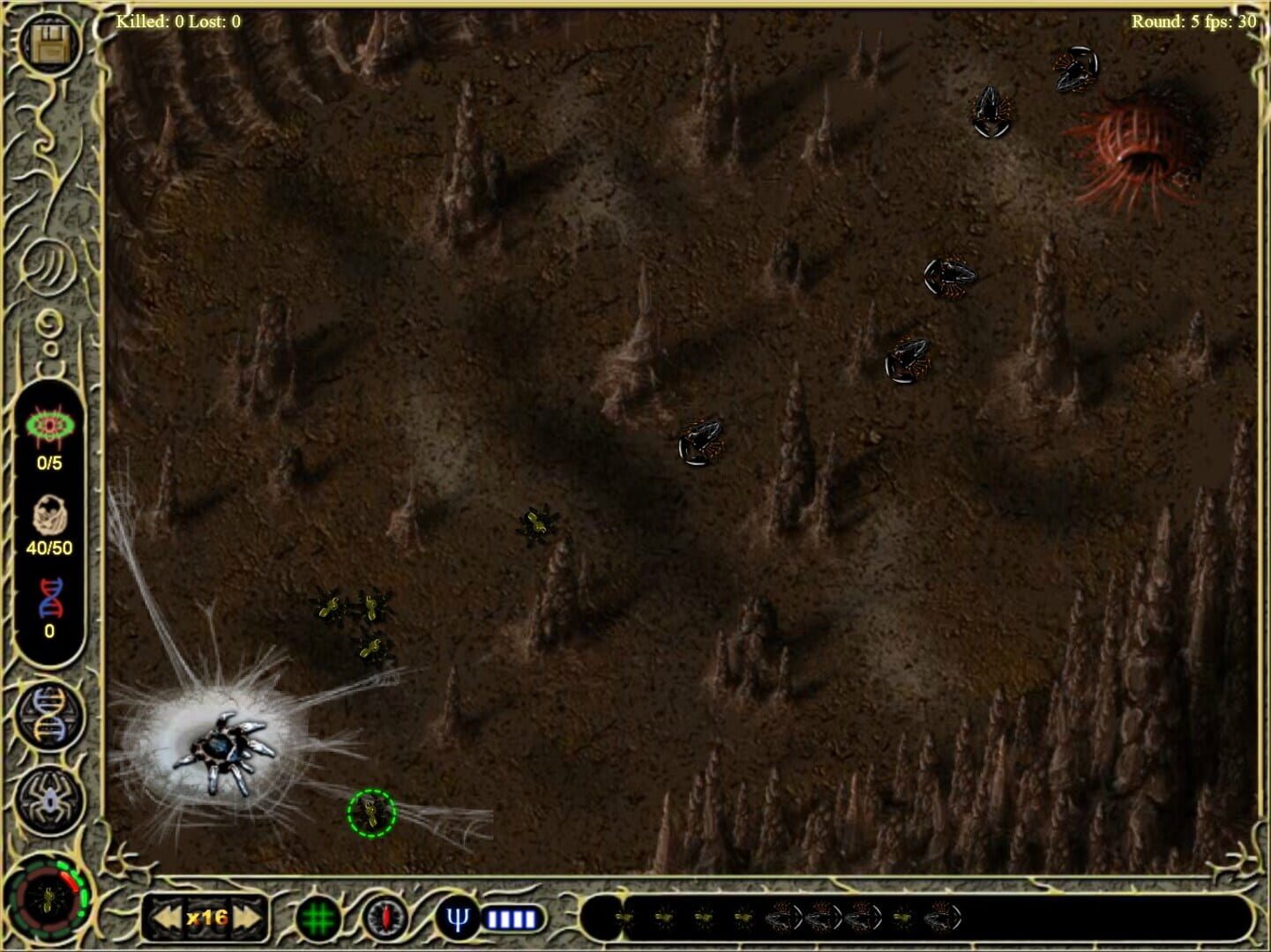 Arachnid Wars 1.5 - Screenshot
