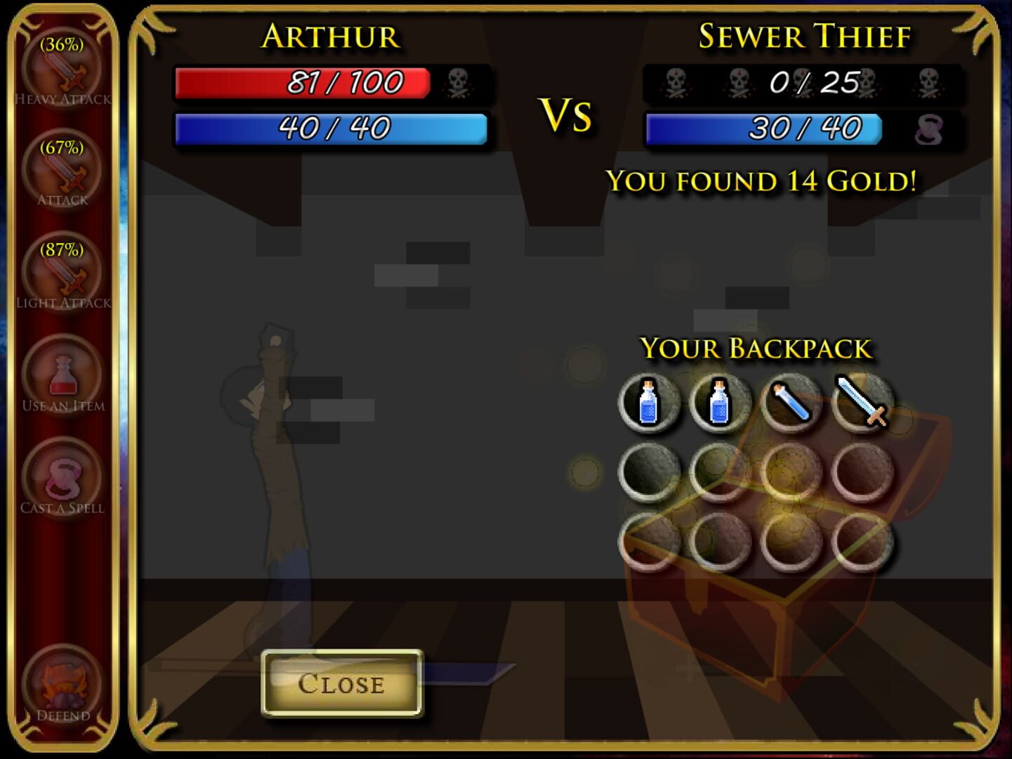 Arkandian Legends 1: Crusade - Screenshot