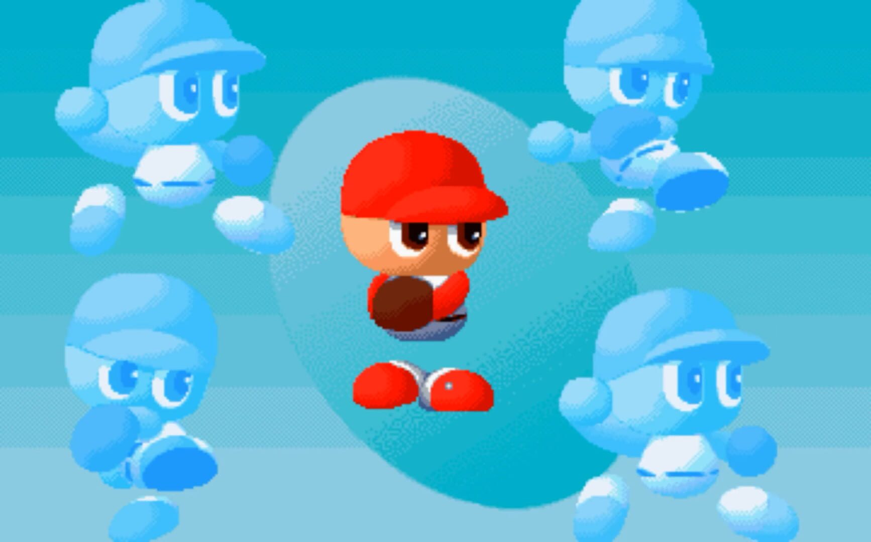 Kattobase! Pawapuro-kun - Screenshot
