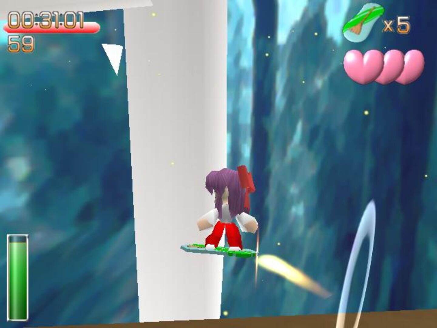 Miko-san no Miracle Board - Screenshot
