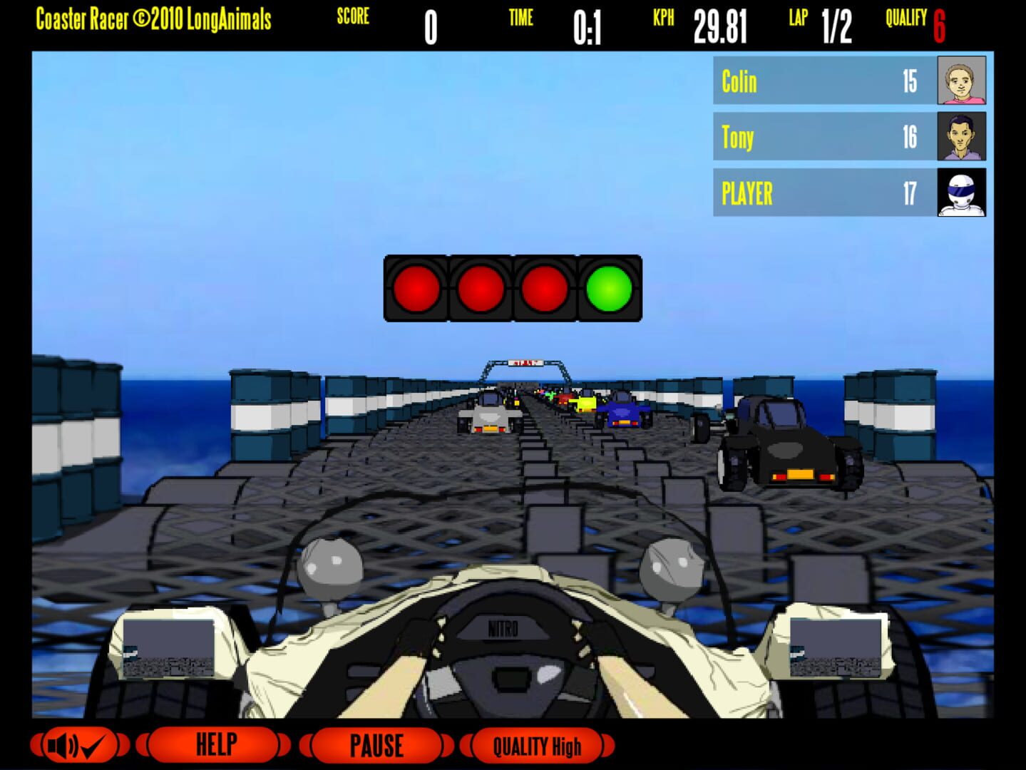 Coaster Racer - Screenshot