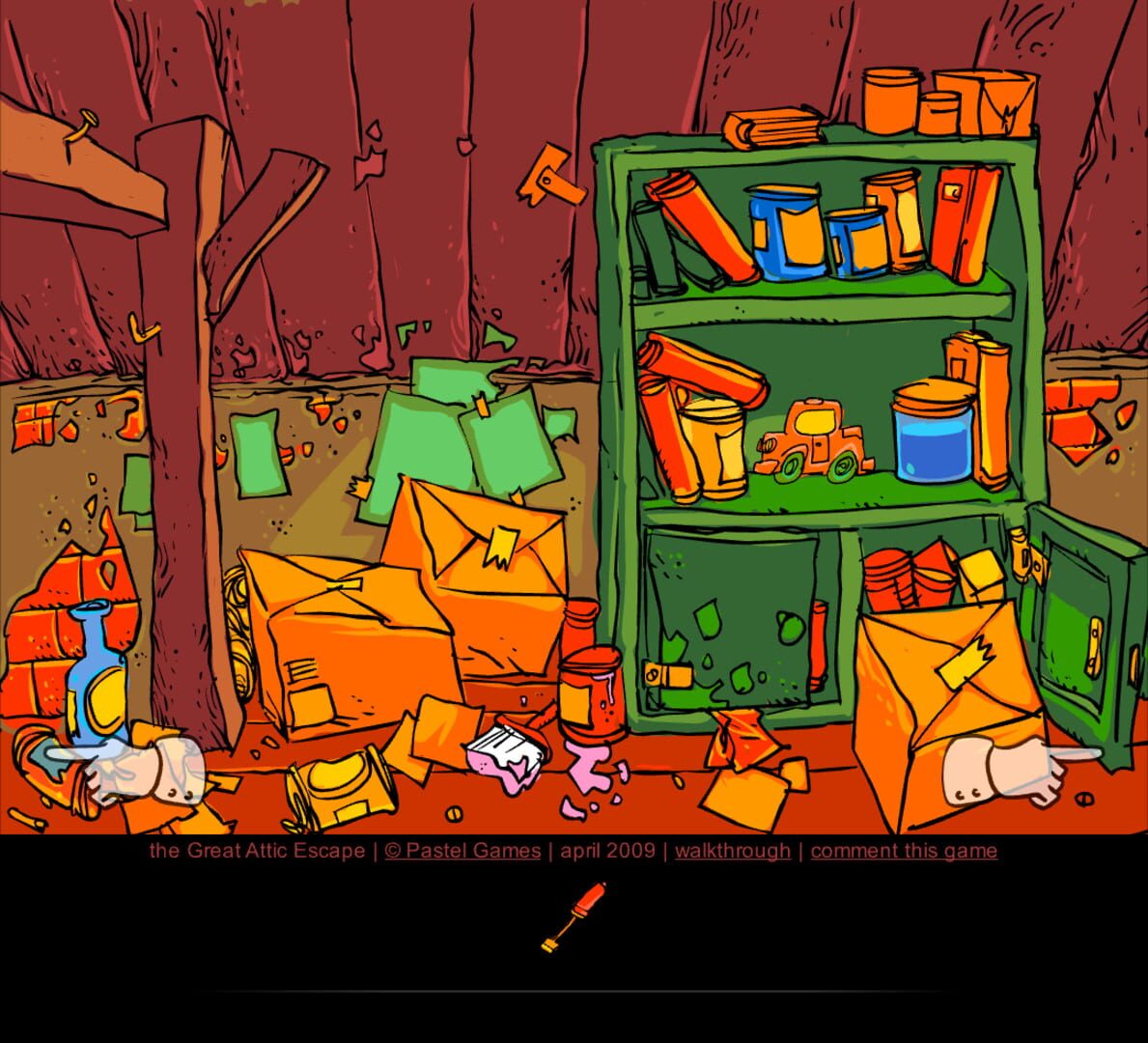 The Great Attic Escape - Screenshot