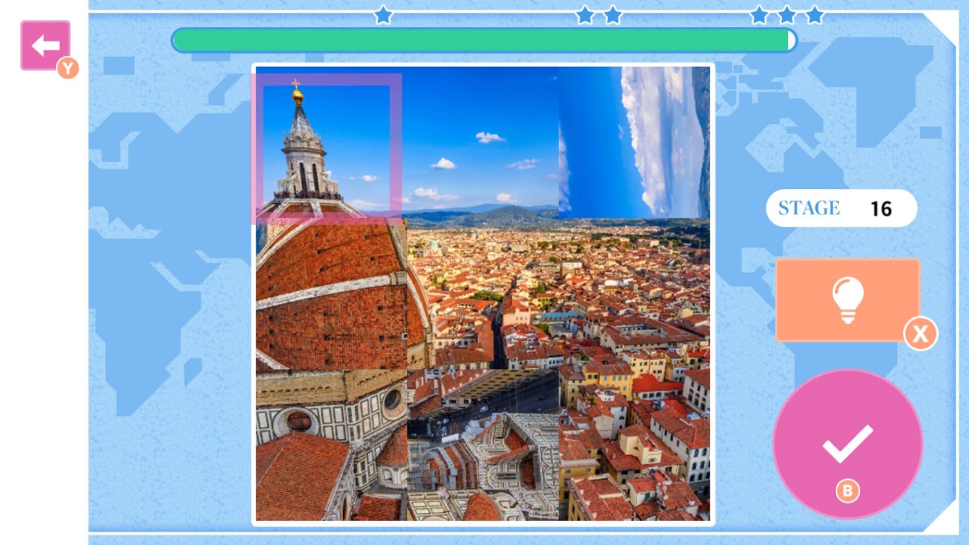 Curly Puzzle: World Heritage