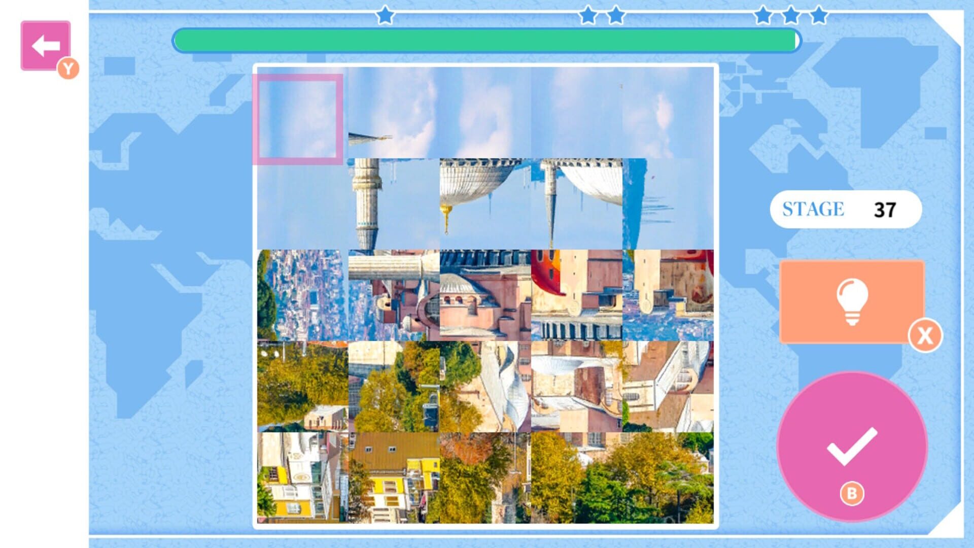 Curly Puzzle: World Heritage