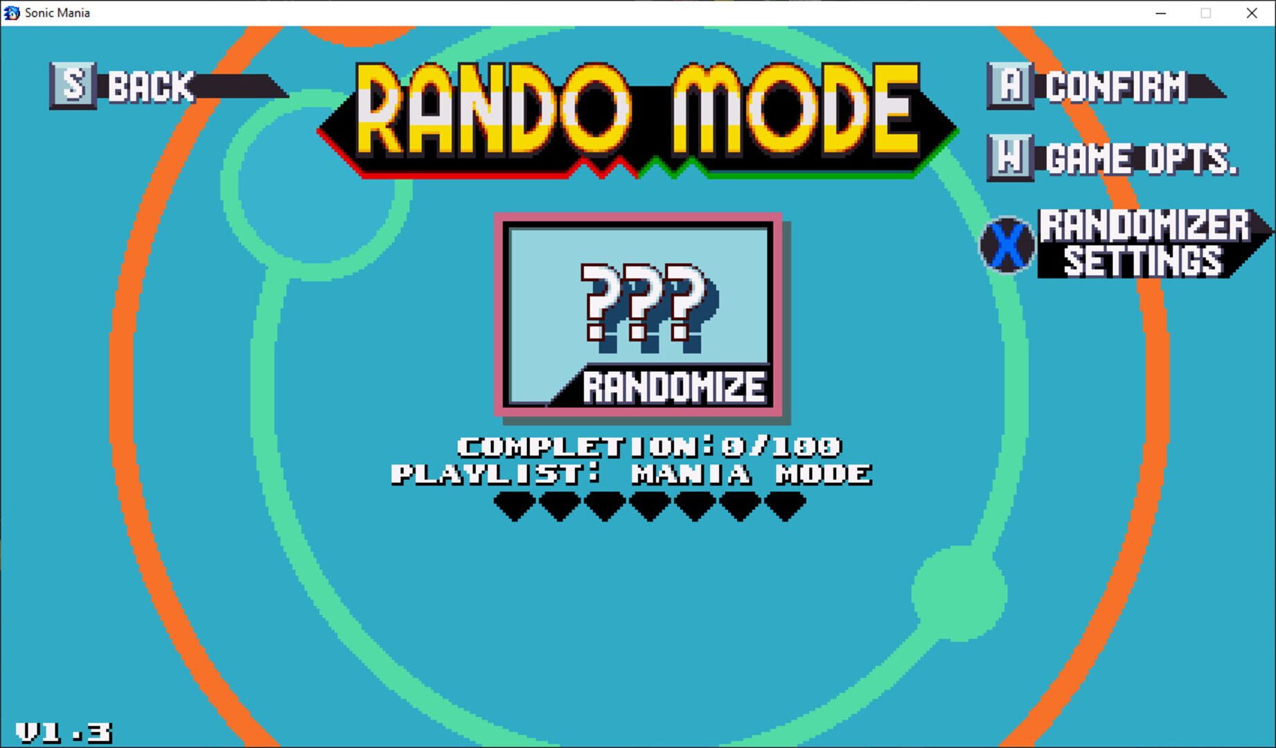Sonic Mania Randomizer - Screenshot