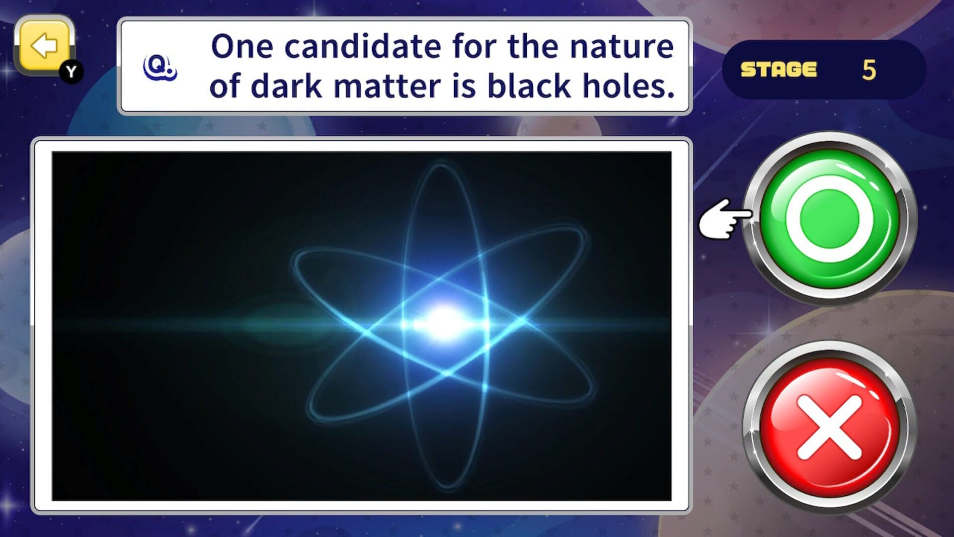 Star Quiz Airline Two-Choice Universe