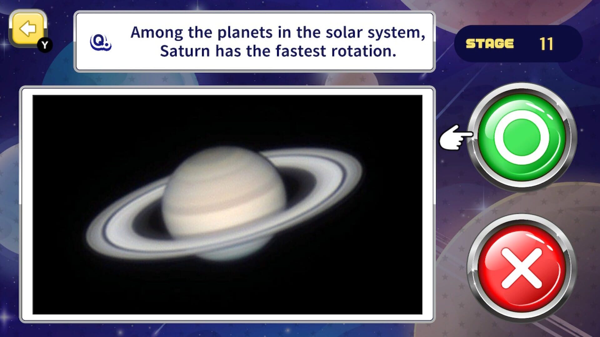 Star Quiz Airline Two-Choice Universe