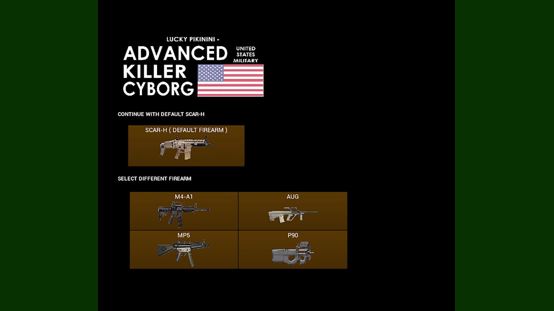 Lucky Pikinini: Advanced Killer Cyborg - Screenshot