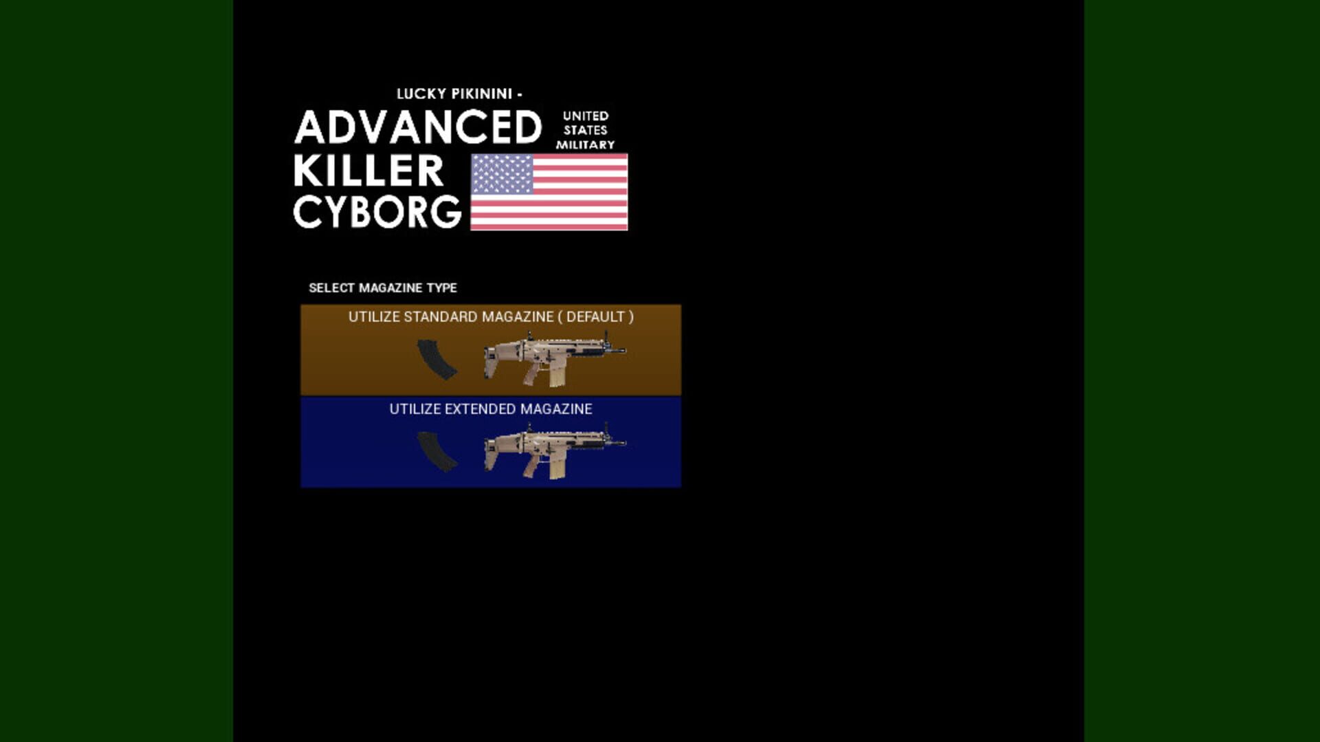 Lucky Pikinini: Advanced Killer Cyborg - Screenshot