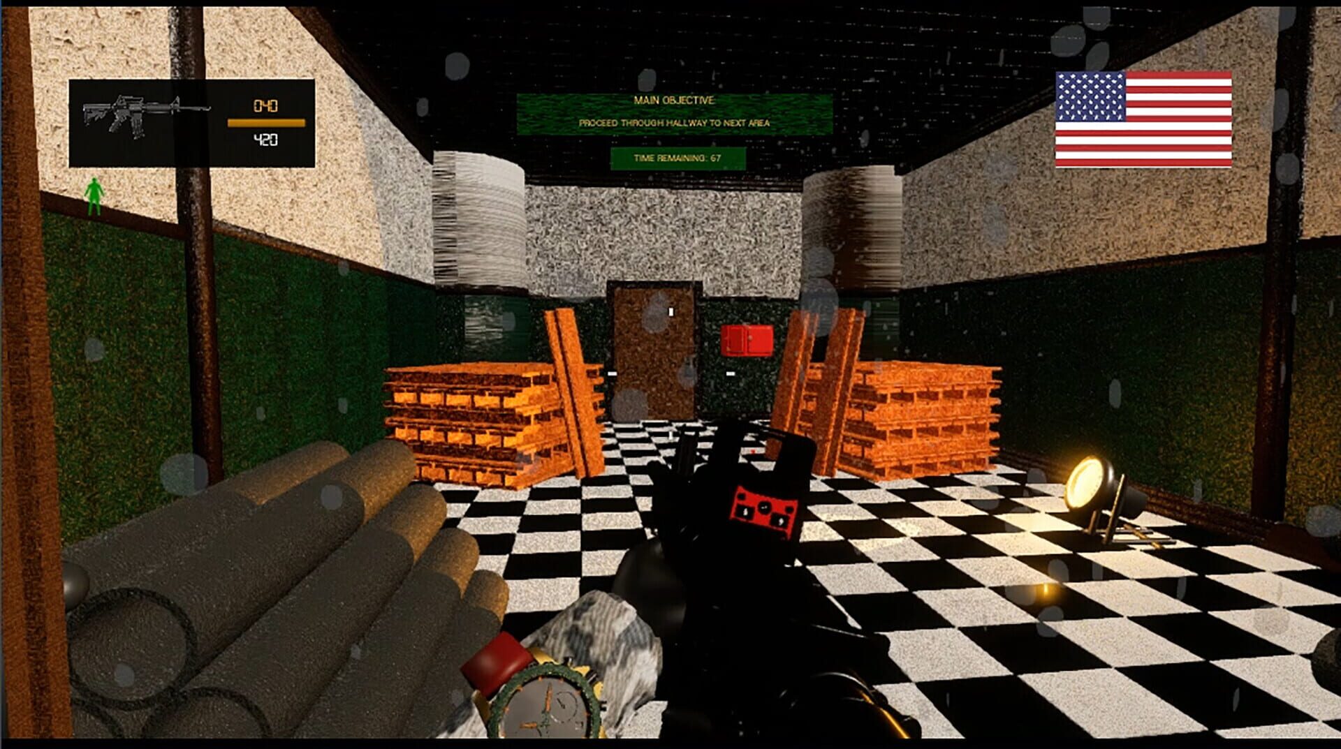 Lucky Pikinini: Advanced Killer Cyborg - Screenshot