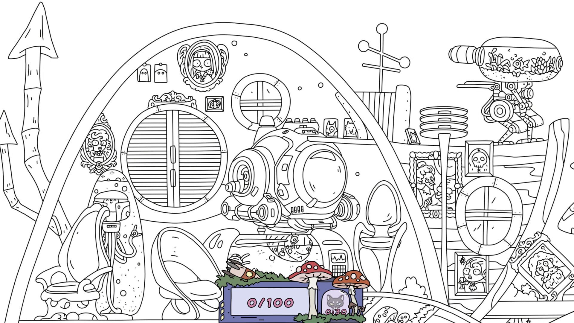 Hidden Cats 9: Aliens