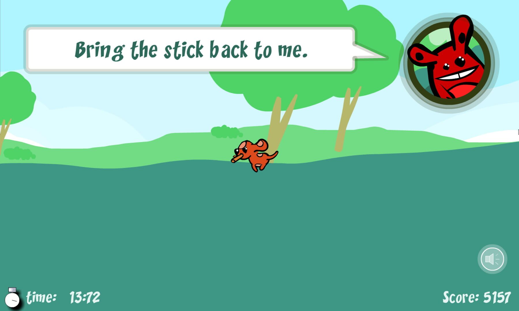 Puppy Fetch! - Screenshot