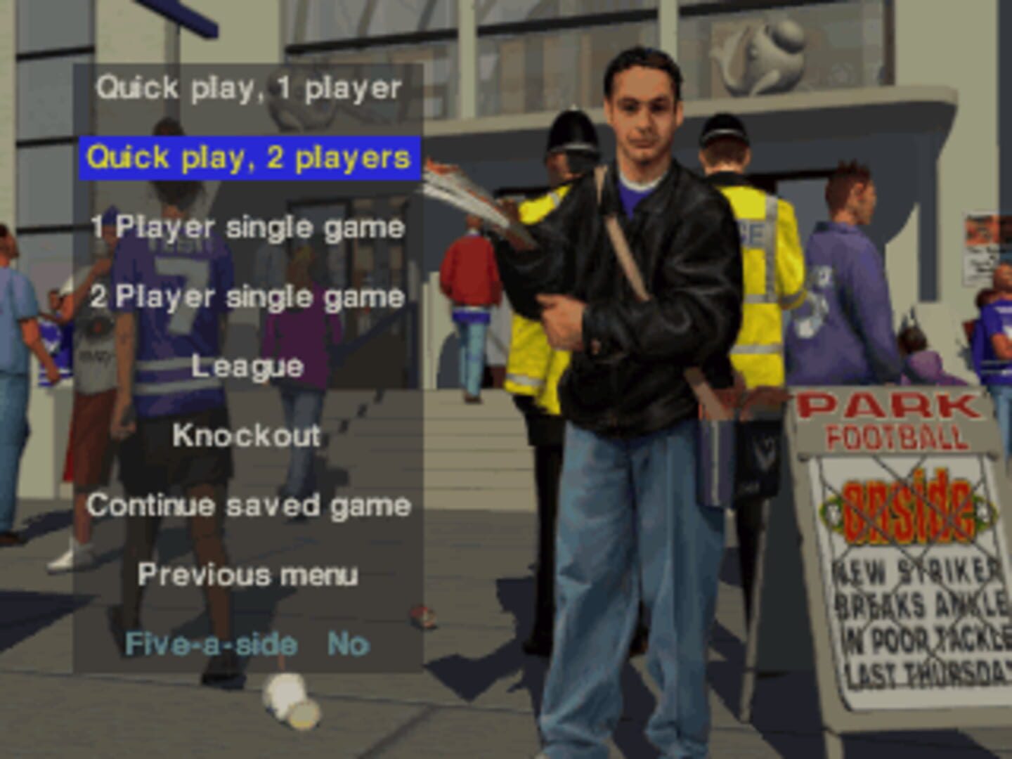 Complete Onside Soccer - Screenshot