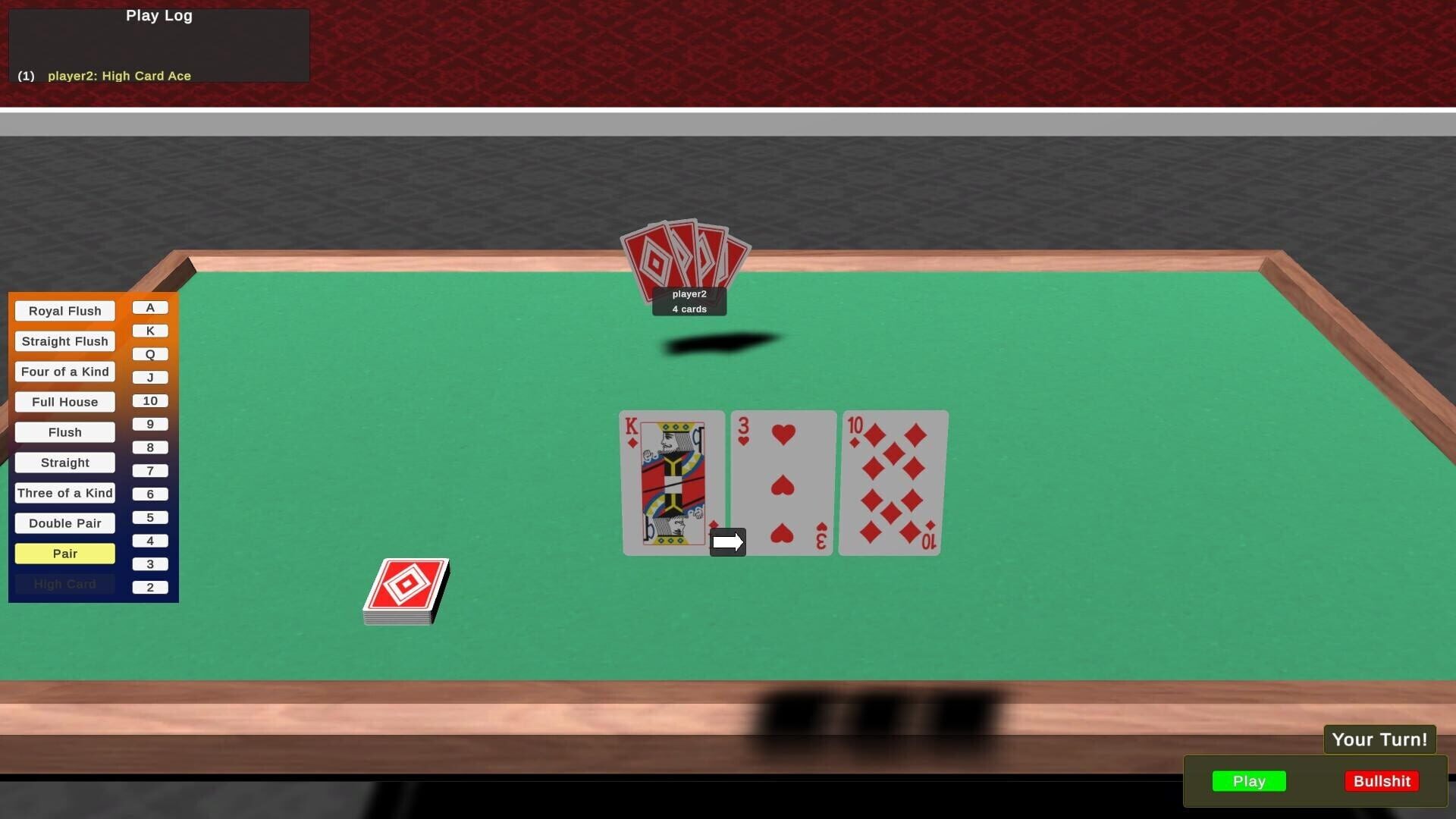 Poker Hands Bullshit