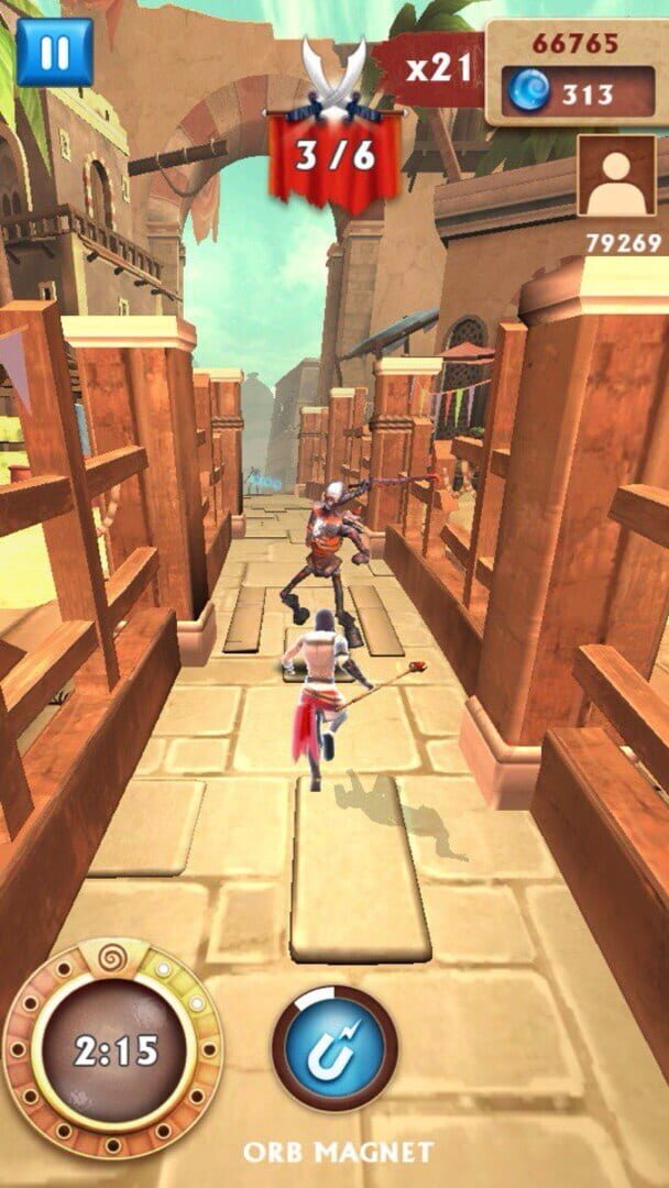 Screenshot for Prince of Persia: Time Run