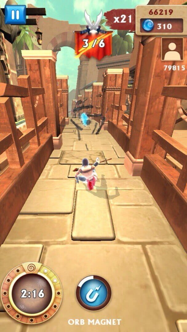 Screenshot for Prince of Persia: Time Run