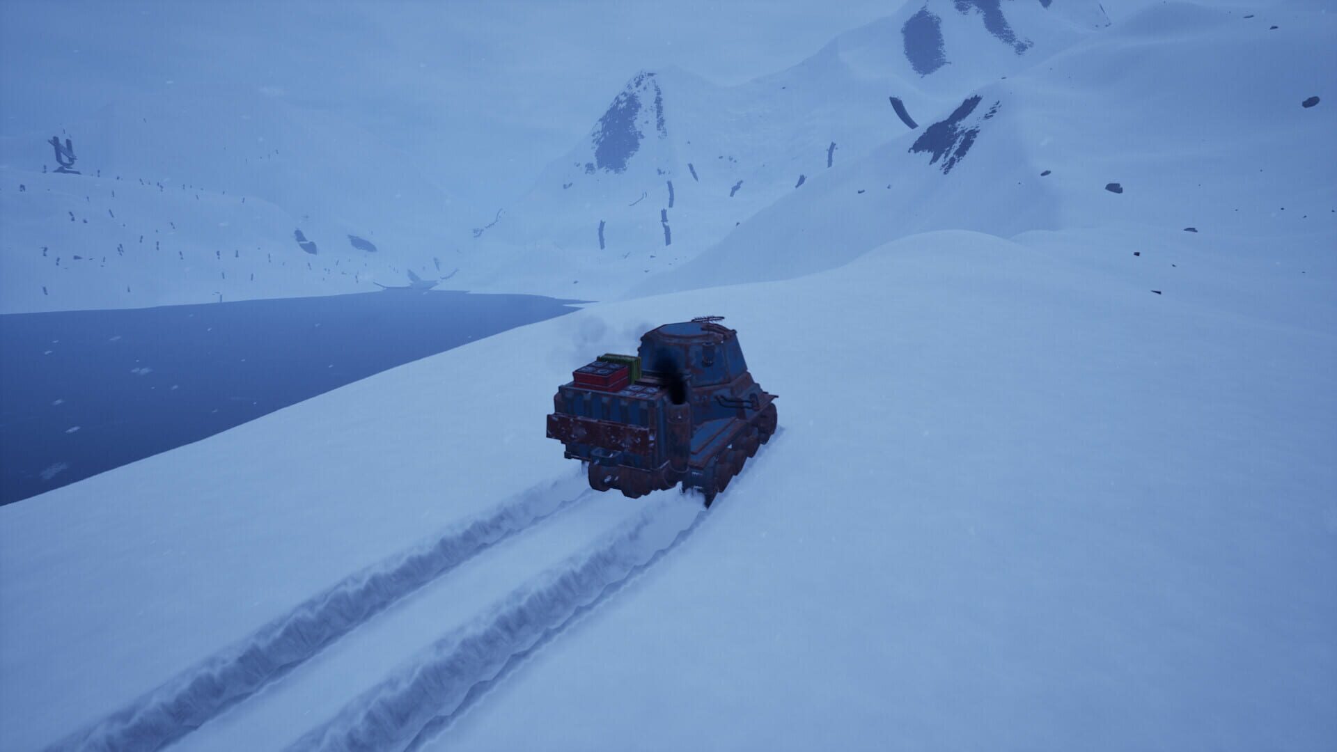 Deep Snow Delivery - Screenshot